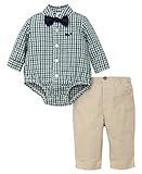 Little Me PANTS ベビー・ボーイズ カラー: グリーン