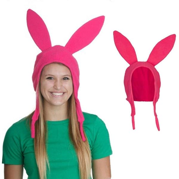 Bob's Burgers Louise Cosplay Pink Bunny 