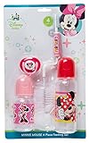 Disney Minnie Mouse 4 Piece Feeding Set, Minnie Mouse by Disney