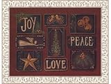 Joy Peace Love by Kim Lewis – 16 x 12インチ – アートプリントポスター LE_254342-F9711-16x12
