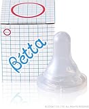 ドクターベッタ (Betta) 哺乳びん 替乳首(丸穴)
