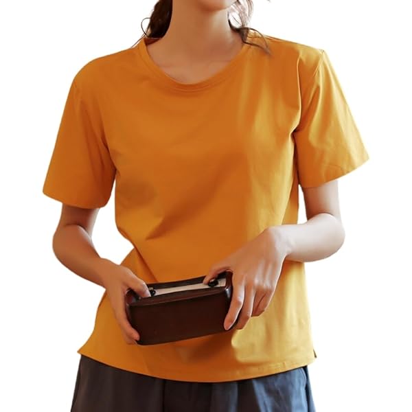 Amazon.co.jp: 無印良品 婦人 なめらかリブブラ半袖Tシャツ レディース