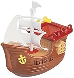 Navystar Wind Up Pirate Boat Baby Toy (Colors May Vary)