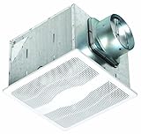 Air King ESB130DH Energy Star Dual Speed Humidity Sensing Exhaust Bath Fan, 130-CFM, White Finish [並