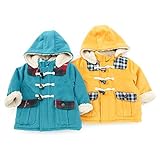 La Chiave(ラ キエーベ) コート (80～130cm) キムラタンの子供服 (53360x53560-164) ターコイズブルー 120