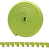 JOYOOO Table Edge Corner Guards 16.4ft(5m) With 10 Corners-TAPED Corner Bumpers - Best for Baby Safe