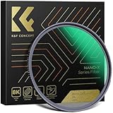 K&F Concept NANO-X ブラックディフュージョン 1/8 フィルター 62mm MRCナノコーティング 薄枠設計 KF-62BD1/8