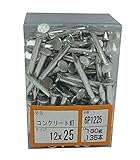 WAKAI コンクリート釘 12X25 135本入り 180g 6P1225