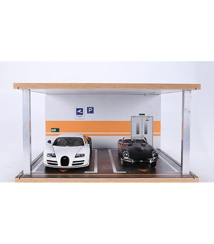 Amazon.co.jp: 1/18スケールモデルカー用LEDライト付きディスプレイ