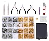 Perriberry 【ハンドメイドピアス スターターキット】 ピアス パーツ アクセサリーキット セット 基礎 24種 2色 ハンドメイド イヤリング (スターターキット)