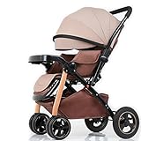 赤ちゃんのベビーカー軽量折りたたみショックアブソーバ赤ちゃんのトロリー座るとリクライニング軽量折りたたみ睡眠バスケットが広がることができる (色 : 1#, 材料 : A)
