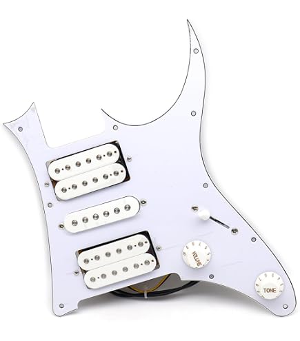 Amazon | Alnicov Pickguard HSH バックカバーとトラスロッドカバー