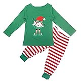 親子お揃い　クリスマスセット　親子服　パパ　ママ　子供　ベビー服　パジャマ　部屋着　ルームウェア　ロンパース　上下セット　男の子　女の子 (子供, 110)