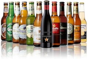 世界のビール12本飲み比べギフトセット スペイン産高級ビール豪華3本入！スペイン・イタリア・ドイツ・ベルギーなどビール本場より大集結！全種類の商品説明がわかるビールリスト付 (13弾)