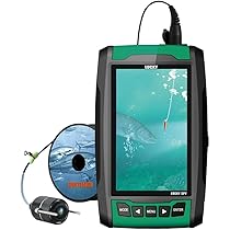Amazon | LUCKYLAKER 水中カメラ 魚群探知機 ポータブル 魚探