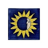 【ノーブランド品】[3月下旬頃～]メキシカンタイル10ｃｍ角6枚セットR6033