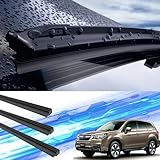 スバル フォレスター ワイパー 替えゴム 適合サイズ 純正互換品 運転席 助手席 リア 3本セット トヨタ 交換セット SJ5 SJG WeCar