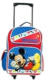 Disney Mickey Mouse Large 16" Rolling Backpack. [並行輸入品]