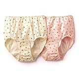 産褥ショーツ ２色セット オフホワイト・ピンク（花柄） サイズ：Ｌ