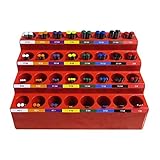 FastCap KISS DB SYSTEM 1/16-inch - 1/2-inch Color-Coded 82 Drill Bits [並行輸入品]