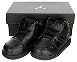 NIKE JORDAN 【ナイキ ジョーダン JORDAN 1 FLIGHT 4 PREM BT ベイビーシューズ 828244-014 US5c/11cmブラック×コンコード】