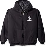 NFL カンバーランド キャンバスキルトラインフードジャケット