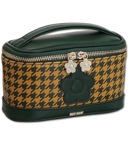 美品❣️MARYQUANTマリークアント❣️XLサフィアーノデイジーパッチ バニティ サフィアーノデイジーパッチ バニティXL｜マリークヮントの通販｜&mall