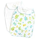 (ボリボンウーフ)boribon oeuf ベビー 汗取りパッド 2枚組(シャットゥ)/ブルー