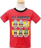 機関車トーマス 半袖 Tシャツ【56m004】90cm レッド