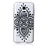 Zeebox Galaxy S5 Mini ケース 高品質 TPU カバー 衝撃吸収 Samsung Galaxy S5 Mini 用 超薄型 落下防止 保護カバー 生涯補償付き (ブラック #4)