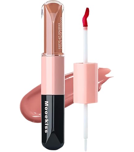 Amazon | Mooekiss リップグロス マットリップ 2in3 リップ 落ちない
