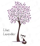 Large Tree Wall Decal for Nursery Baby Girls Boys Kids Room (92H, Lilac-lavender Brown) by DecalYour