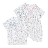 ニシキ P6078 Sweet girl スウィートガール 肌着2点セット 50cm ~ 60cm サックス・P6078-S