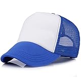 MIOIM 帽子 キッズ 野球帽 無地 男の子 女の子 メッシュ キャップ ジュニア 日よけ帽子 アウトドア