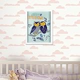 Linden Ave壁飾りave10028 Stay Wise Little Owl