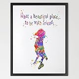 Dignovel Studios 11X14 Dobby Quote from Harry Potter Watercolor illustration Art Print Friendship Qu