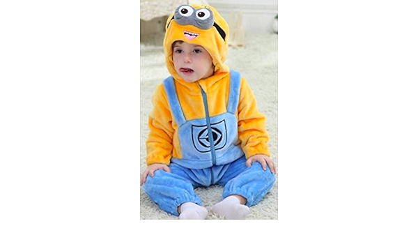 Amazon Co Jp Usj ミニオンズ ミニオン 着ぐるみ 80サイズ ベビー ハロウィン コスチューム 仮装 ユニバーサルスタジオ 服 ファッション小物