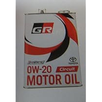 Amazon | エンジンオイル トヨタ純正 GR Circuit 0W-20 4