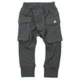 【秋冬春対応】 GARACH(ギャラッチ)ストレッチ裏毛長丈ジョッパーズ 90cm /Mg NO.AH-1632113