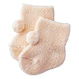 赤ちゃんの城 ソックス ベルナチュール・パイル 7～8cm アイボリー