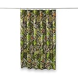 Teenage Mutant Ninja Turtles Micro Fiber Shower Curtain, Camo