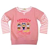 アンパンマン トレーナー フェイクレイヤードタイプ Anpanman fo-oa9292 120cm ピンク