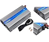 Y&H 1000W グリッドタイインバーター MPPT 純正弦波 インバーター DC20-45V入力AC90-140V出力【24V/30V/36Vソーラーパネル対応】