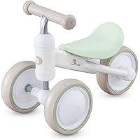 【公式】アイデス D-Bike mini ワイド 三輪車 ペダルなし 屋内 幼児 赤ちゃん 男の子 女の子 ギフト プレゼント (グリーン)