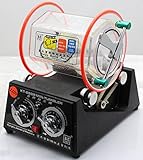 Eleoption 110V 45W チェンジバレル研磨機 ロータリータンブラー 表面ポリッシャージュエリー研磨仕上げ機