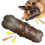 LLiKZio 犬 おもちゃ 犬 玩具 犬 噛む おもちゃ 頑丈 安全 音の出るおもちゃ 犬のおもちゃ 骨 知育玩具 歯清潔 ストレス解消 運動不足対策 大 中型犬に適用 食品グレードのナイロン+コーヒーウッド