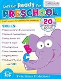 Let's Get Ready For Preschool Common-Core 256-Page Bind-Up Workbook