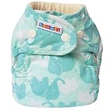 Bummis Flannel Fitted Diaper - Organic Cloth Diaper - Boy Print - Colors May Vary by Bummis [並行輸入品]