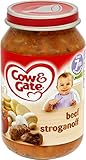 Cow & Gate Beef Stroganoff 7mth+ (200g) 牛とゲートビーフストロガノフ7Mth + （ 200グラム）