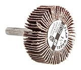 Forney 60187 Mounted Flap Wheel with 1/4-Inch Shank, 1-1/2-Inch-by-1/2-Inch, 60-Grit by Forney